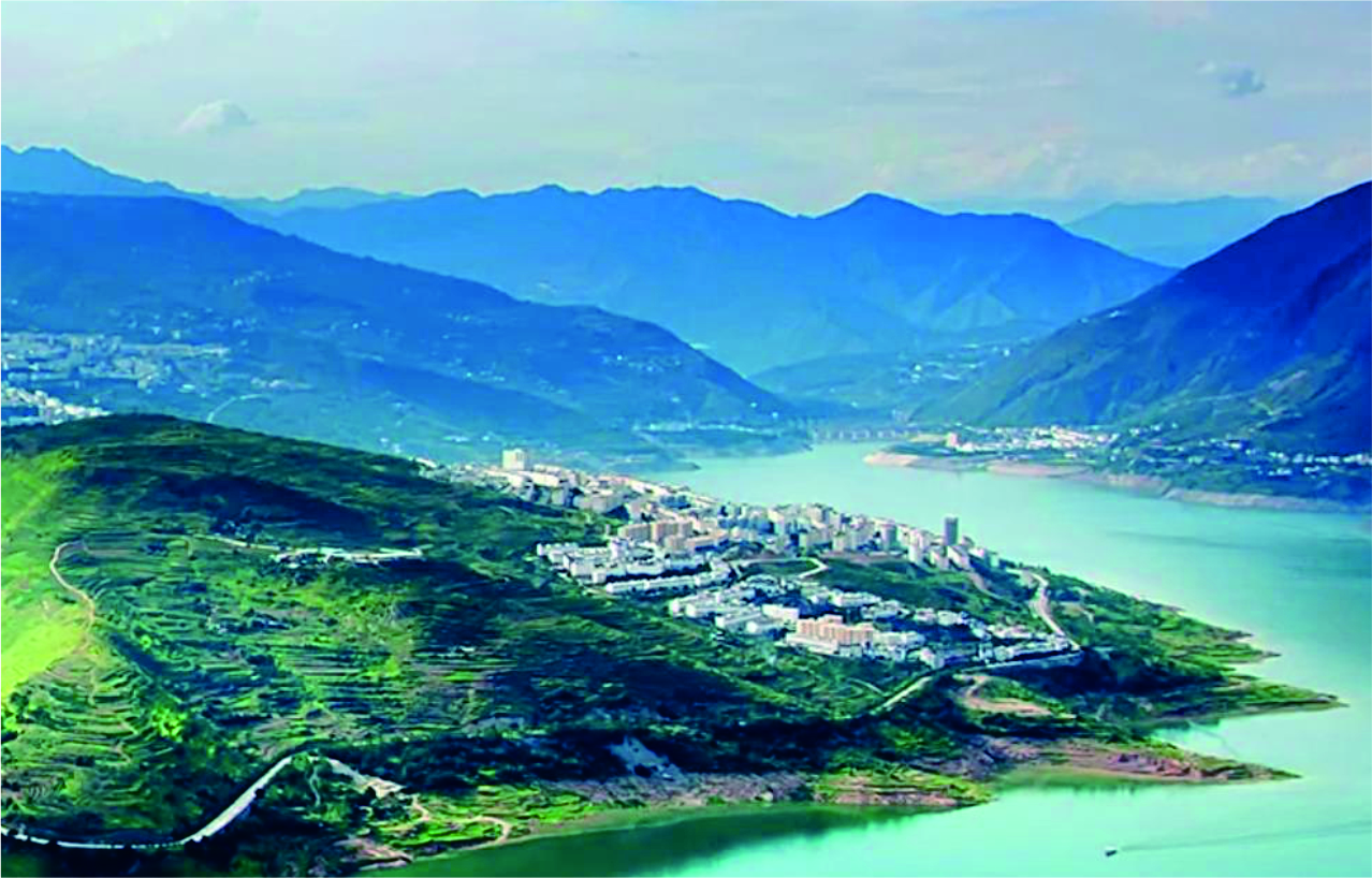 四川大渡河瀑布沟水电站汉源新县城迁建地质勘察